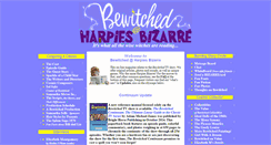 Desktop Screenshot of harpiesbizarre.com